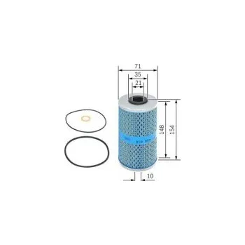 Autodíl Olejový filtr Mercedes-benz S-CLASS kupé (C140) - SEC/CL420, 500SEC/CL500