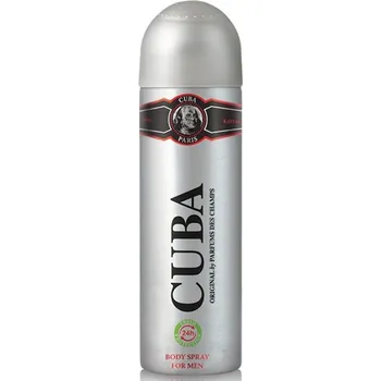 Cuba deospray Black Men 200 ml