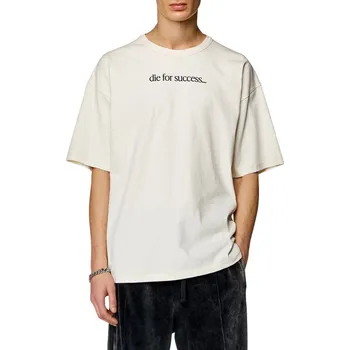 Pánské tričko TRIČKO DIESEL T-BOXT-N6 T-SHIRT OFF WHITE