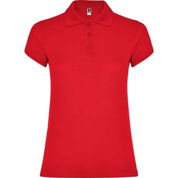 Dámské tričko Roly Dámská polokošile Roly Star Červená M