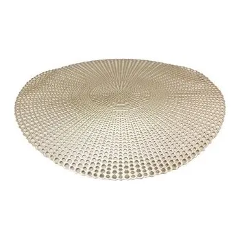 prostírání PROSTÍRÁNÍ KULATÉ PRŮM. 40 CM, ZLATO-ČERNÁ