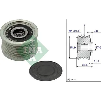 Předstihová spojka Schaeffler INA 535 0235 10