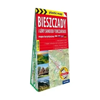 Cestování Plastic map Bieszczady i Góry Sanocko-Turczańskie - praca zbiorowa