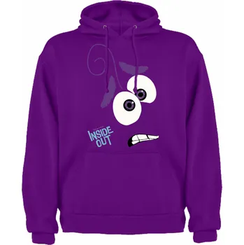 Chlapecká mikina Mikina s kapucí V hlavě Strach Velikost: 122/128 - 7/8let