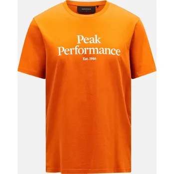 Pánské tričko TRIČKO PEAK PERFORMANCE M ORIGINAL TEE GOLD FLAME