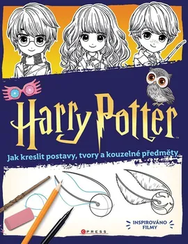 Harry Potter: Jak kreslit postavy, tvory a kouzelné předměty - Isa Gouache (2024, brožovaná)