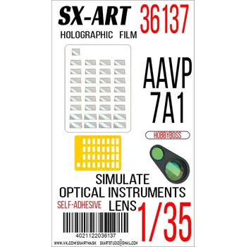 Plastikový model SX-ART 1/35 Holographic film AAVP-7A1 (HOBBYB)