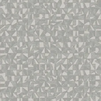 Tapeta AdaWall Geometrická vliesová tapeta na zeď, šedo-stříbrná, 1512-3, Vera, AdaWall, velikost 10 x 1,06 m