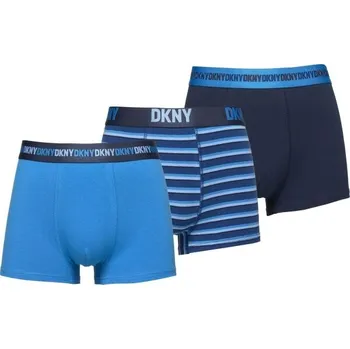 Pánské boxerky DKNY PALMDALE S Tmavě modrá, Modrá, Světle modrá