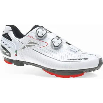 Pánské cyklistické tretry tretry GAERNE MTB Kobra Carbon PLUS white Velikost: 43 EU