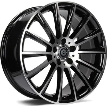 Alu kolo Carbonado Alu Kola Carbonado PERFORMANCE 9.5x20 5x112 ET45 Black Front Polished 66.6