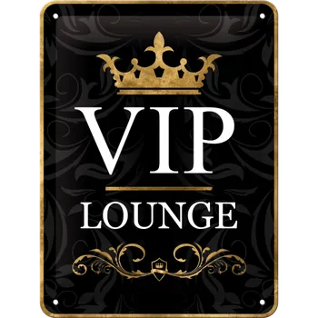 Plechová cedule Postershop Plechová cedule - VIP Area 20x15 cm