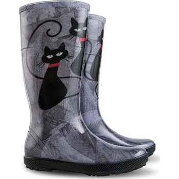 Dámské holínky Demar Hawai Lady Exclusive 0077 ED kočka