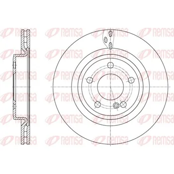 Brzdový kotouč Brzdový kotouč REMSA 61633.10