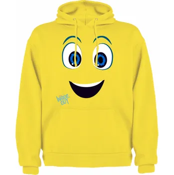 Chlapecká mikina Mikina s kapucí V hlavě Radost Velikost: 4XL