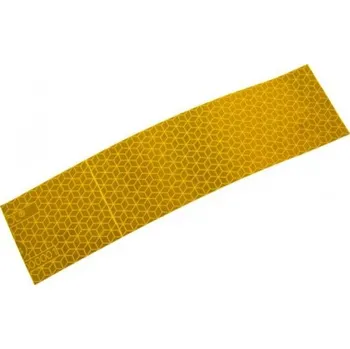 Samolepicí odrazka Žlutá 50x200mm MZR 66380