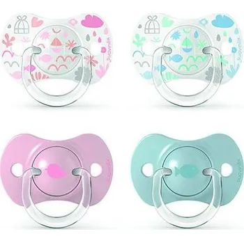 Suavinex DUDLÍK SX PRO FYZIOLOGICKÝ MEMORIES 0/6M 2KS