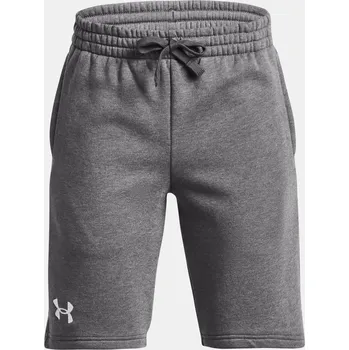 Chlapecké oblečení Chlapecké kraťasy Under Armour UA Rival Fleece Short 1379785-025 Šedá YLG
