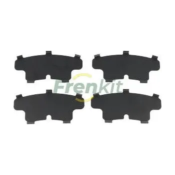 Brzdový komplet Protihluková folie, brzdové oblożení (posunovací deska) FRENKIT 940119
