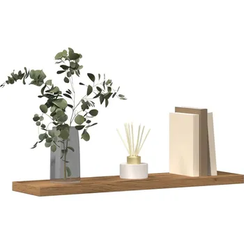 police Nástěnné police 4 ks dub artisan 40x10x1,5 cm kompozitní dřevo Hnědá 856290