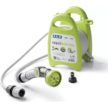 Držák na zahradní hadici Sada AQUA BALCONY 10m - zelená (GF Garden zavlažovací sada AQUA BALCONY 10m, LIME)