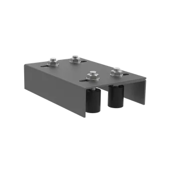 Příslušenství pro plot UMAKOV Vedení brány, 4 rolky, Zn, antracit