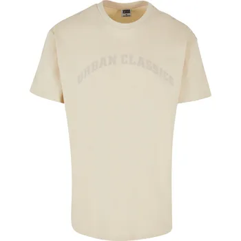 Pánské oblečení Pánské tričko Urban Classics Oversized Gate Tee Urban Classics krémová 2547062