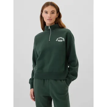 Dámská mikina GAP Oversize mikina s logem - Dámské GAP tyrkysová 2948302