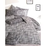 TipTrade s.r.o. Bavlněné povlečení Straw Černé Velikost: 140x200 + 70x90 cm