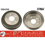 Brzdový buben TRW DB4250