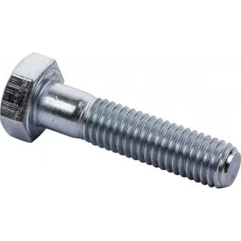 Šroub Šroub M8x35mm Poloviční Závit Cl. 8.8 Zinek 1ks. MZR 47543