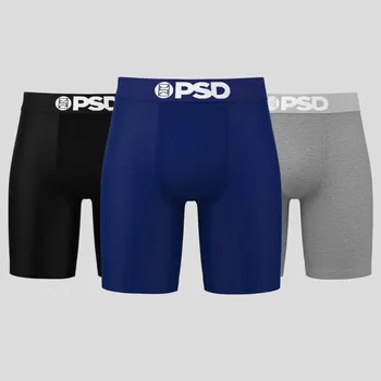 Pánské spodní prádlo PSD Cotton Solids Eclipse 3 Pack Men Underwear Velikost: XS