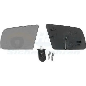 Auto zrcátko Sklo do zrcatka, vnejsi zrcatko VAN WEZEL 3763832