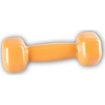 Jednoručka Vinyl Dumbell 1kg yellow