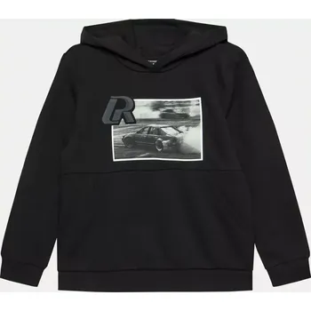 Chlapecká mikina Chlapecká mikina s kapucí Mayoral 7452-93 černá