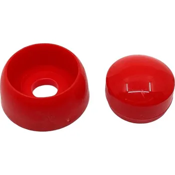 krytka na šroub Krytka matice M10 - červená