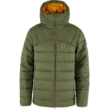 bunda zimní pánská FJÄLLRÄVEN Expedition Mid Winter Jacket M, Green-Mustard Yellow - XL
