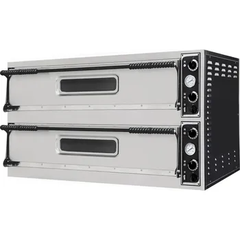 Příprava pizzy Pec na pizzu BASIC SLIM, Prismafood, 2 komory , 400V/12000W, 1305x489x(H)745mm