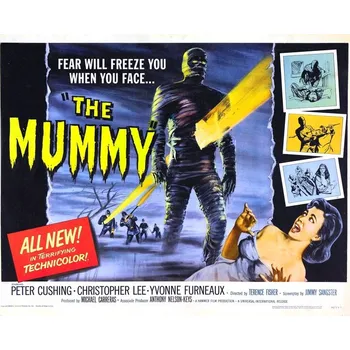 Plakát Plakát, Obraz - Mummy 1959 02