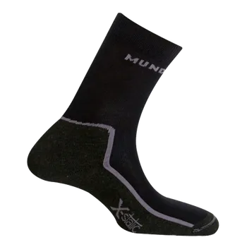 Pánské ponožky MUND TIMANFAYA X-static trekingové ponožky černé Typ: 36-40 M