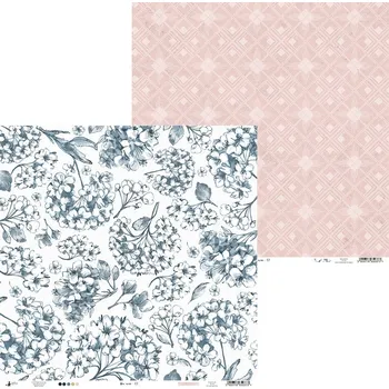 Umělecký papír P13 Oboustranný papír na scrapbooking New moon 02 30x30