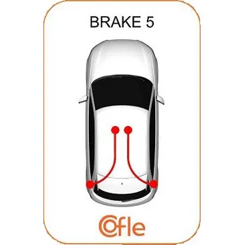 Brzdový systém Tažné lanko, parkovací brzda COFLE 92.10.6546