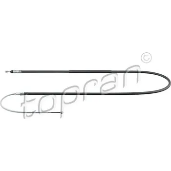 Lanko parkovací brzdy Tazne lanko, parkovaci brzda TOPRAN 501 719