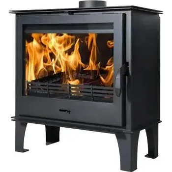 Krbová kamna TIM SISTEM TIM SISTEM, TS-L ECO 9,72 kW, vývod 150 mm, černé, kamna na dřevo