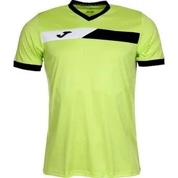 Joma Court Short Sleeve T-shirt pánské triko limetková velikost oblečení XXXL