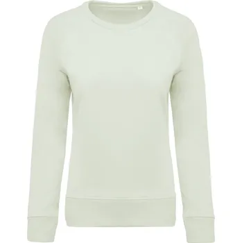 Dámská mikina KARIBAN Dámská raglánová mikina z bio bavlny K481 Barva: Zelená šalvějová, Velikost: XS