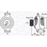 generátor MAGNETI MARELLI 063358061010