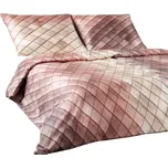 Veba Saténové povlečení Geon kosočtverce multicolor 140x200 70x90