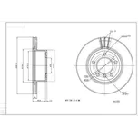 Brzdový kotouč HART 241 101