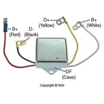 Alternátor Regulátor napětí alternátoru Lucas UCB104